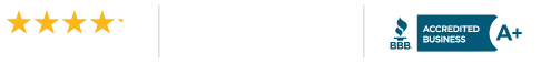 Trust Pilot Rating - Underwritten by A Rated Carriers - BBB Accredited