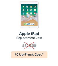 Apple iPad Replacement Cost - $0 Up-Front Cost*