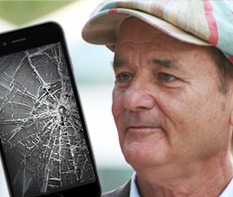 Bill Murray Broken Phone