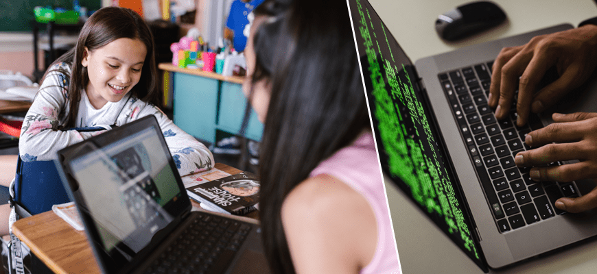 K-12 Schools Ransomware Cyber Attacks