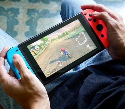 Nintendo Switch in handheld mode