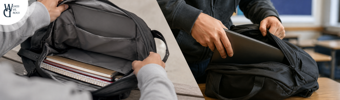 accidently put laptop in backpack and is hot Shinjuku Backpack, Navy Waxed Canvas + Chocolate Leather by WaterField Designs, Laptop for Men, Leather Laptop Backpack Protect the tech you love with handcrafted products by WaterField Designs. Fitting 2 Laptops in a