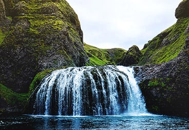 Waterfall in Nature