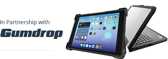 Partnered with Gumdrop K-12 Device Cases