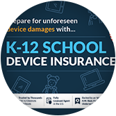 K-12 Device Insurance Postcard (with Repair Program)