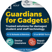 K-12 Device Solutions 2024 Postcard (Insurance, Repair, or Parts)