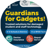 K-12 Device Solutions 2024 Postcard (Insurance, Repair, Parts, or Hardware)