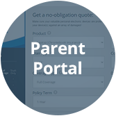 Live Parent Portal Sample Page link